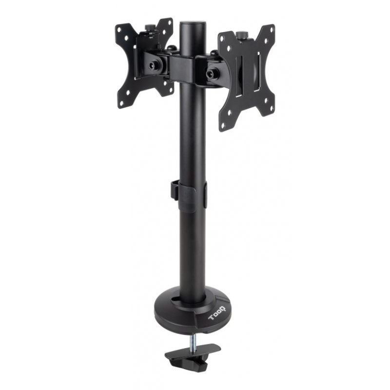 TooQ Table Stand for 2 Screens 17‘’ - 32‘’, Black