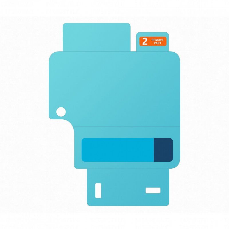 Samsung EF-UF741CTEGWW écran et protection arrière de téléphones portables Protection d'écran transparent 1