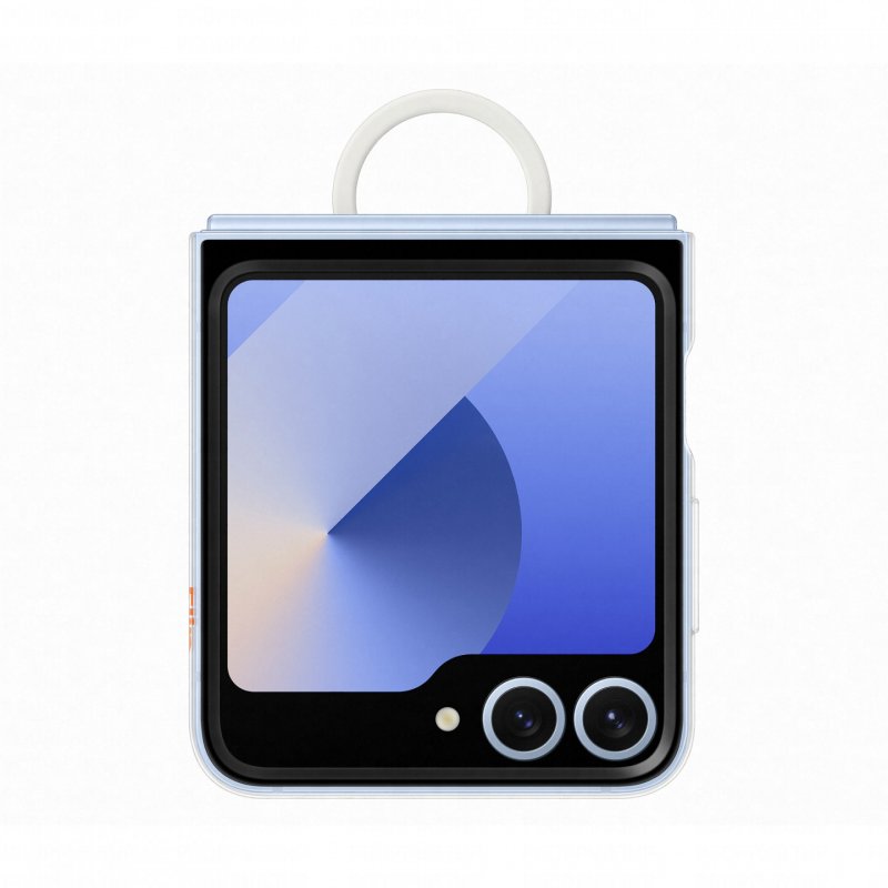 Samsung Clear Case with Ring für Galaxy Flip6, Transparent