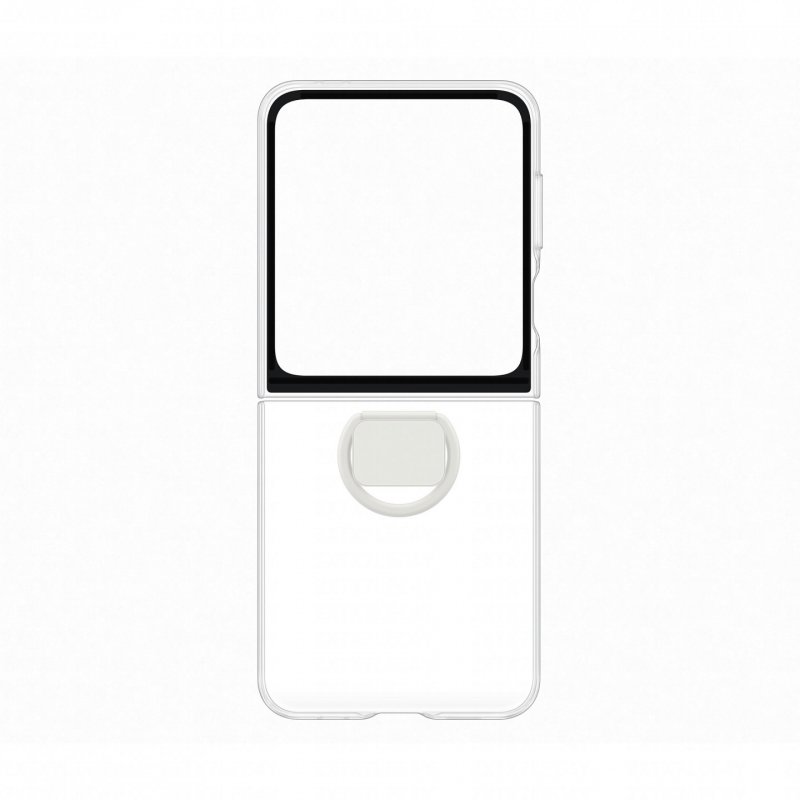 Samsung Clear Case with Ring für Galaxy Flip6, Transparent