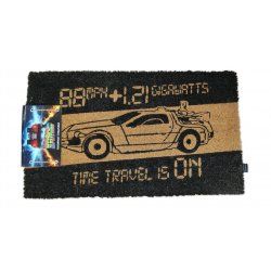 BACK TO THE FUTURE- Time Machine - Paillasson '60x40x2cm'