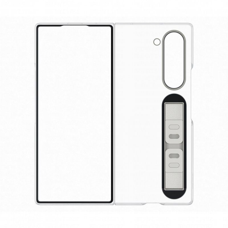 Samsung EF-QF956CTEGWW mobile phone case 19.3 cm (7.6") Cover Transparent