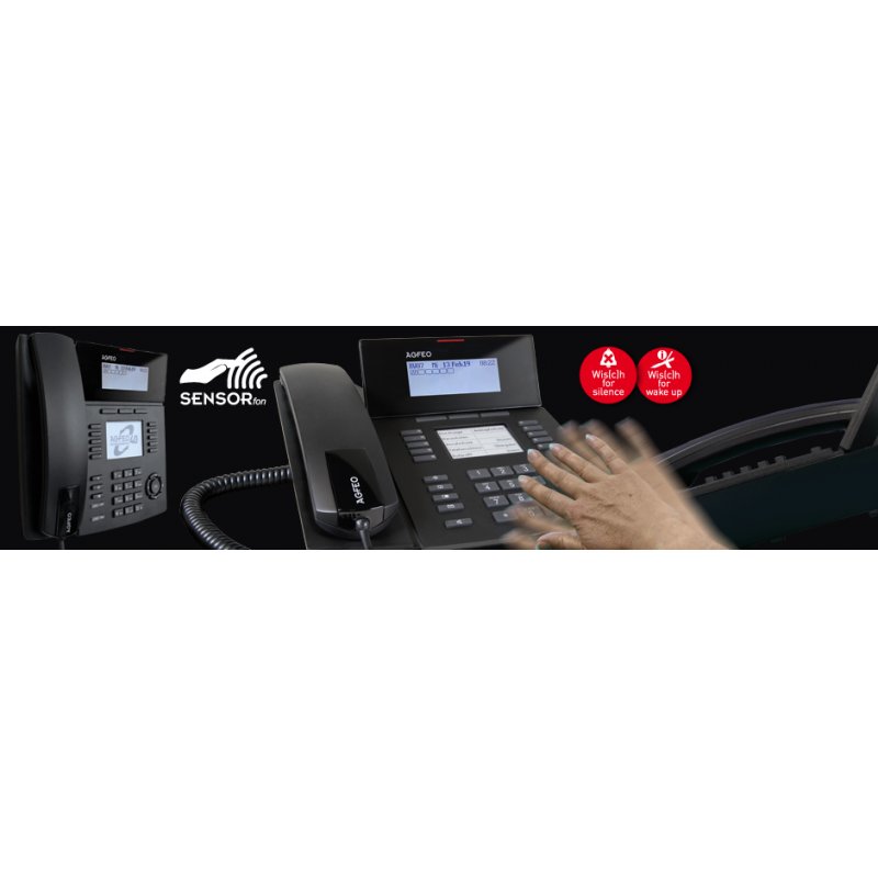 AGFEO ST 53 Smart telephone Black