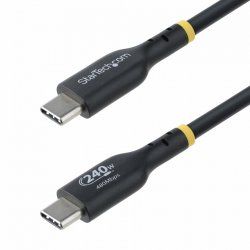 StarTech.com 4m USB-C Charging Cable, USB-IF Certified USB C Cable, 240W PD EPR, USB 2.0 Type-C Laptop Charger Cord,