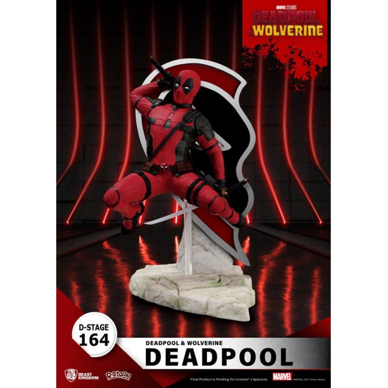 Deadpool 3 diorama PVC D-Stage Deadpool 16 cm