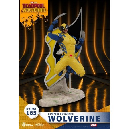 Deadpool 3 diorama PVC D-Stage Wolverine 16 cm