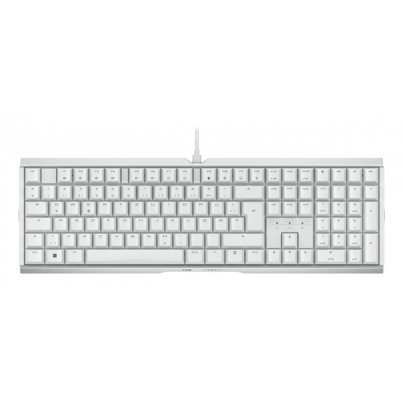 MX 3.1 (weiß/silber, DE-Layout, Cherry MX2A Red)