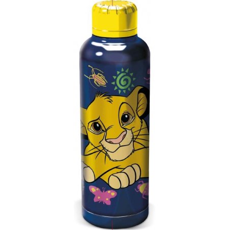 BOUTEILLE ISOTHERME EN ACIER LE ROI LION 515ML