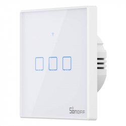 Smart Switch WiFi RF 433 Sonoff T2 EU TX (3-channel) updated