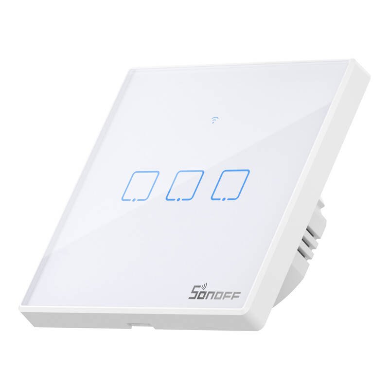 Smart Switch WiFi RF 433 Sonoff T2 EU TX (3-channel) updated