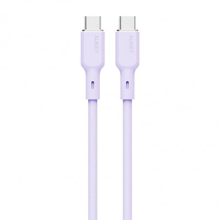 USB-C to USB-C Cable Aukey CB-SCC101, 100W, 1m (lavender)