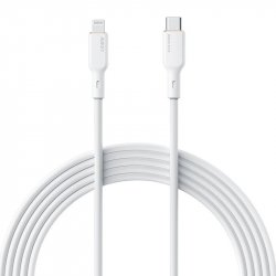 USB-C to Lightning Cable Aukey CB-SCL1, 27W, 1m (white)