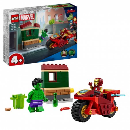 IRONMAN MOTO HULK MARVEL