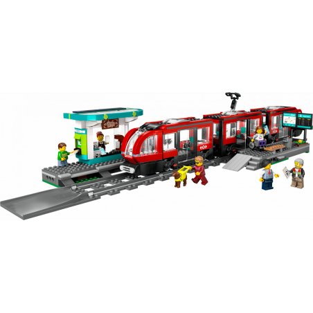 60423 Lego City Straßenbahn mit Haltestelle
