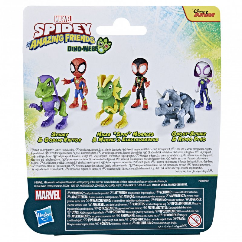 Marvel Spidey und seine Super-Freunde - Dino-Webs, Spidey und Kobold-Raptor