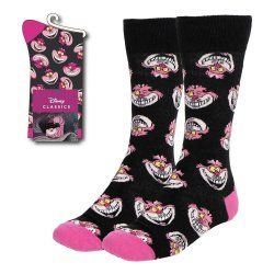 Disney chaussettes Alice au Pays des Merveilles Chat du Cheshire Faces 36-43