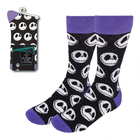 L´etrange Noël de Mr. Jack chaussettes Jack´s Face Purple 38-45