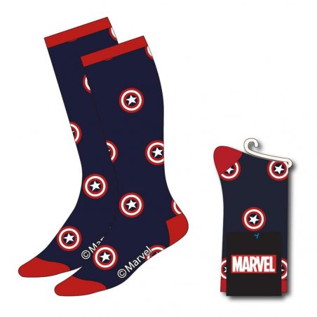 Avengers chaussettes Captain America Shield 38-45