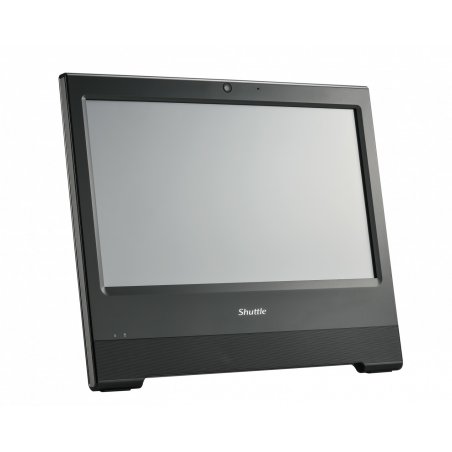 Shuttle All-In-One Barebone X50V9, 15.6" Single-Touch-Screen (resistive), Celeron 7305U, Wifi, IP54, fanless, 24/7