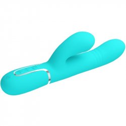 PRETTY LOVE - MULTIFUNCTION G-SPOT VIBRATOR AQUA GREEN