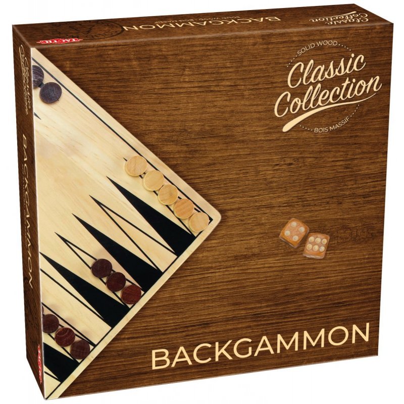 Tactic Backgammon En Bois