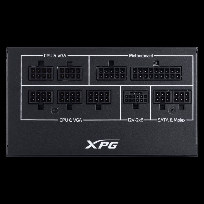XPG COREREACTOR II VE 750W power supply unit 650 W 24-pin ATX ATX Black