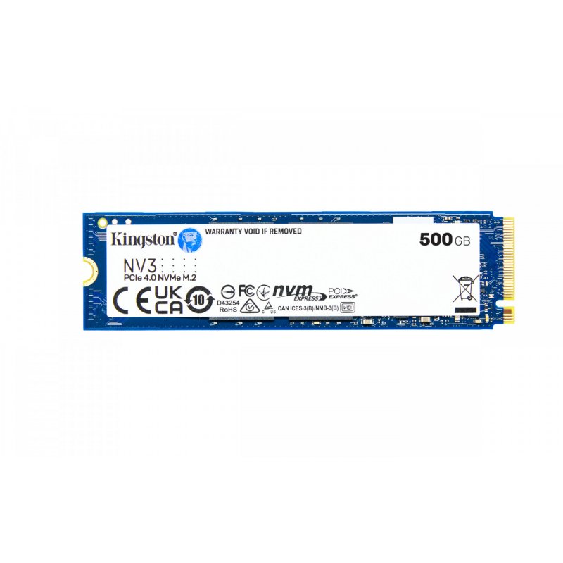Kingston Technology 500G NV3 M.2 2280 NVMe SSD