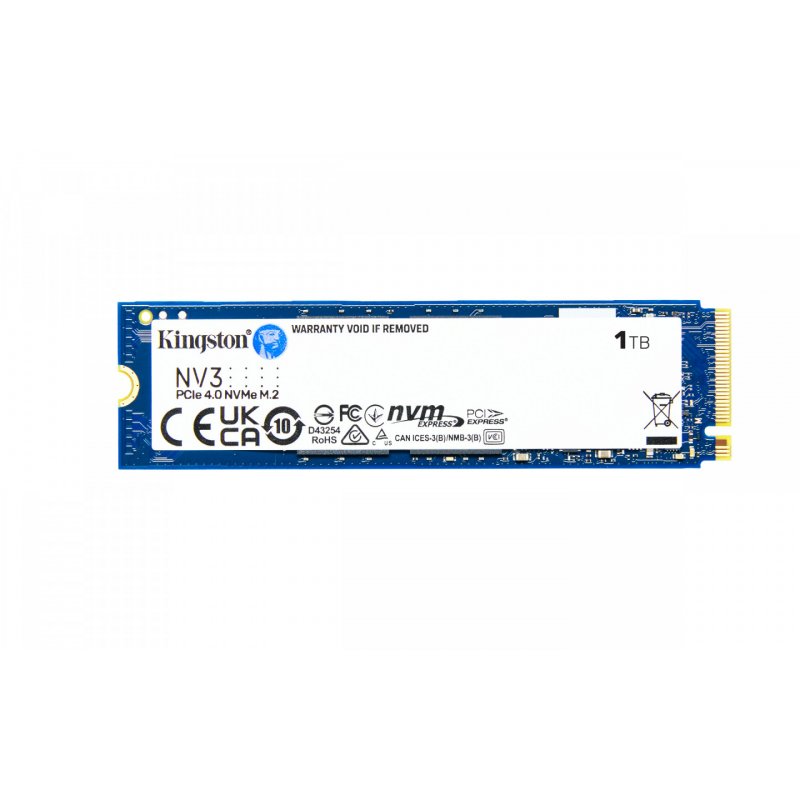 KINGSTON 1000G NV3 M.2 2280 PCIe 4.0 SSD
