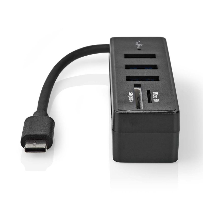 Nedis CCGB64250BK01 station d'accueil Avec fil USB Type-C Noir