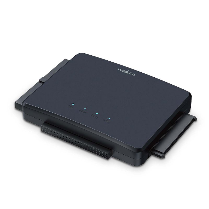 Nedis Festplatten-Adapter | USB 3.2 Gen1 | 2.5 / 3.5 " IDE SATA | Netzstromversorgung