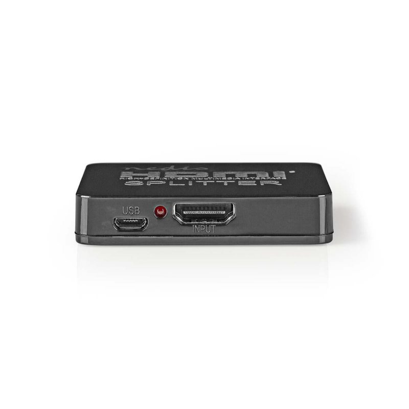 Nedis VSPL34002BK répartiteur vidéo HDMI 2x HDMI