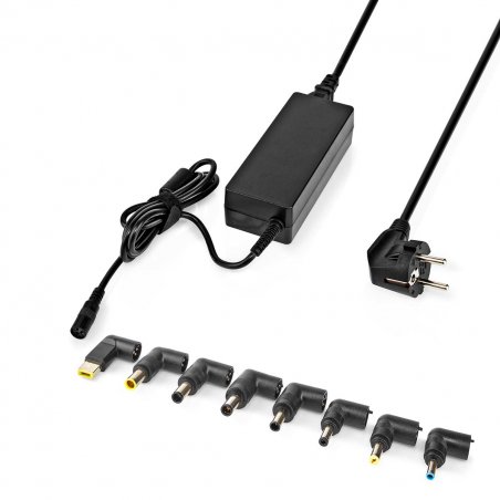 Nedis Notebook Adapter | 90 W | 18.5 / 19 / 19.5 / 20 V DC - 6.0 A | Typ F (CEE 7/7)