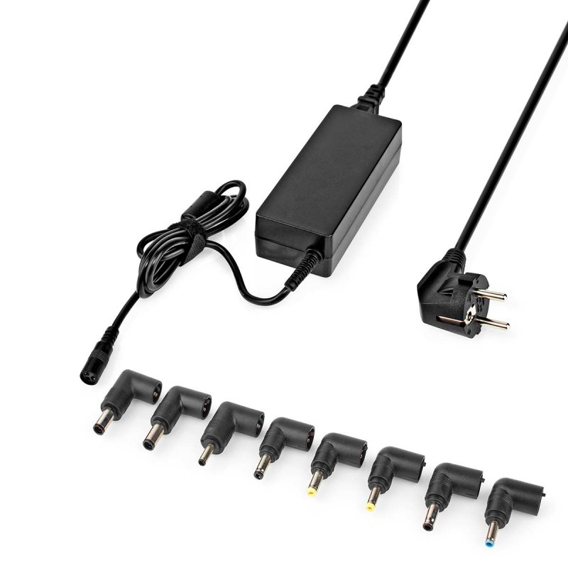 Nedis Notebook Adapter | 65 W | 15 / 16 / 19 / 19.5 / 20 V DC - 4.0 A | Typ F (CEE 7/7)