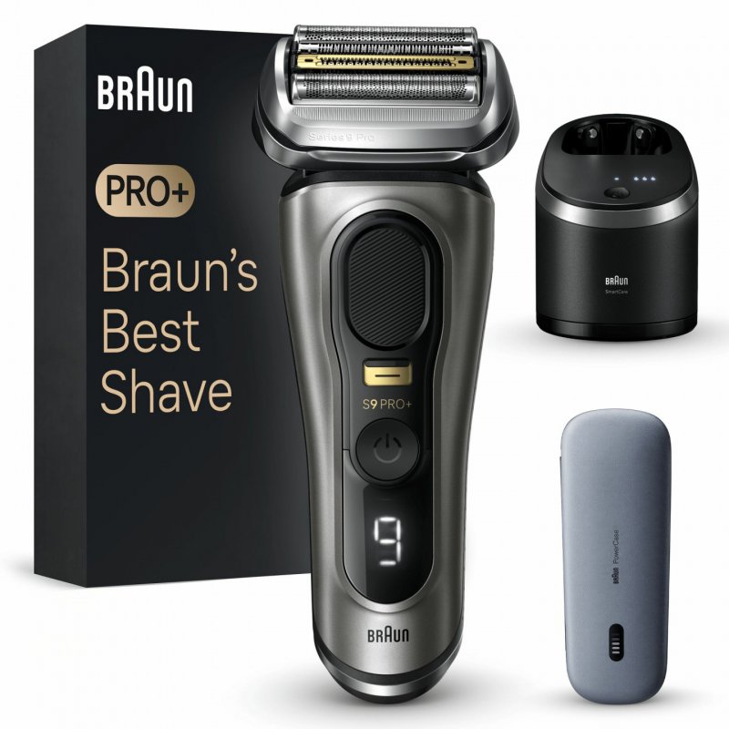 Braun Series 9 Pro 9575cc Wet & Dry Foil shaver Trimmer Metallic