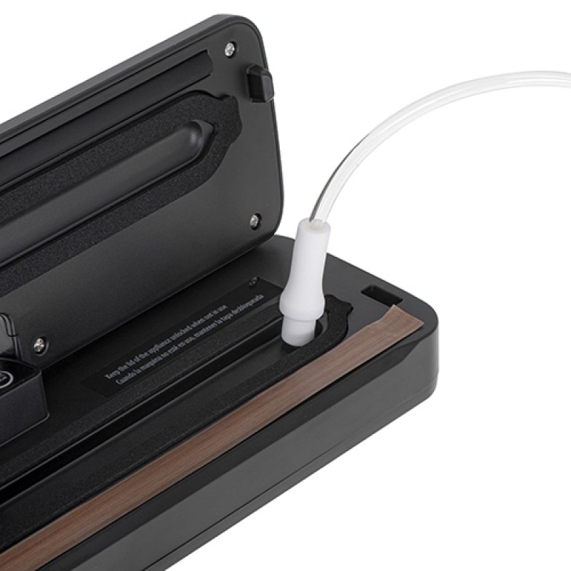 Mesko Home MS 4492 vacuum sealer 0.6 mbar Black