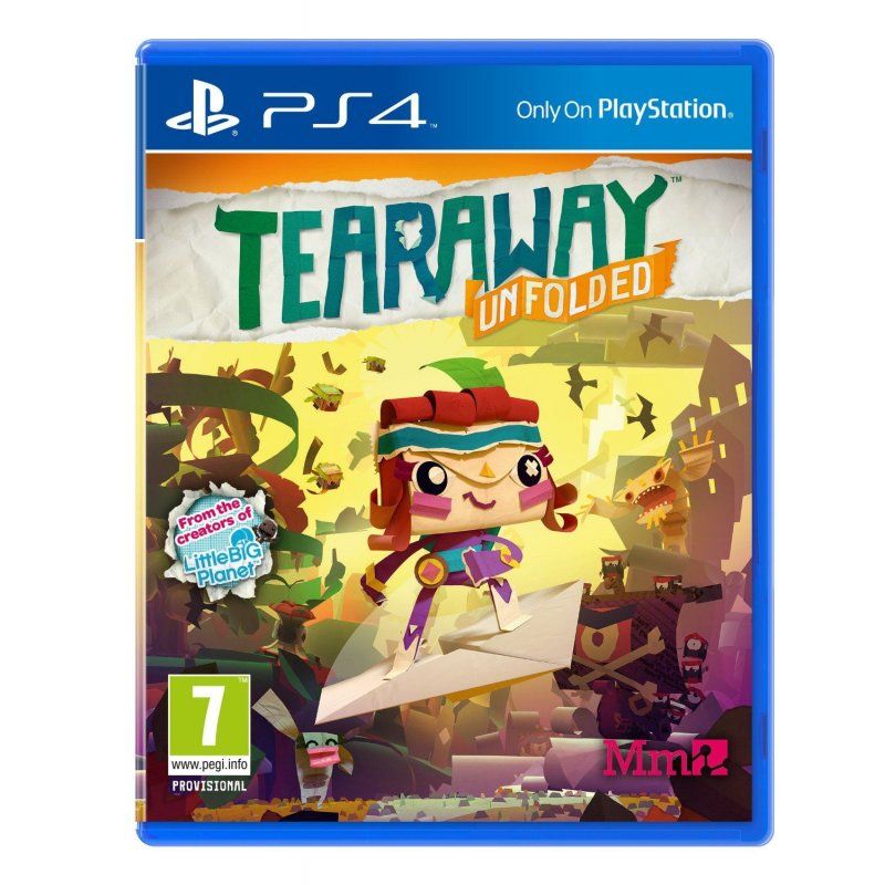Sony Tearaway Unfolded, PS4 Standard PlayStation 4