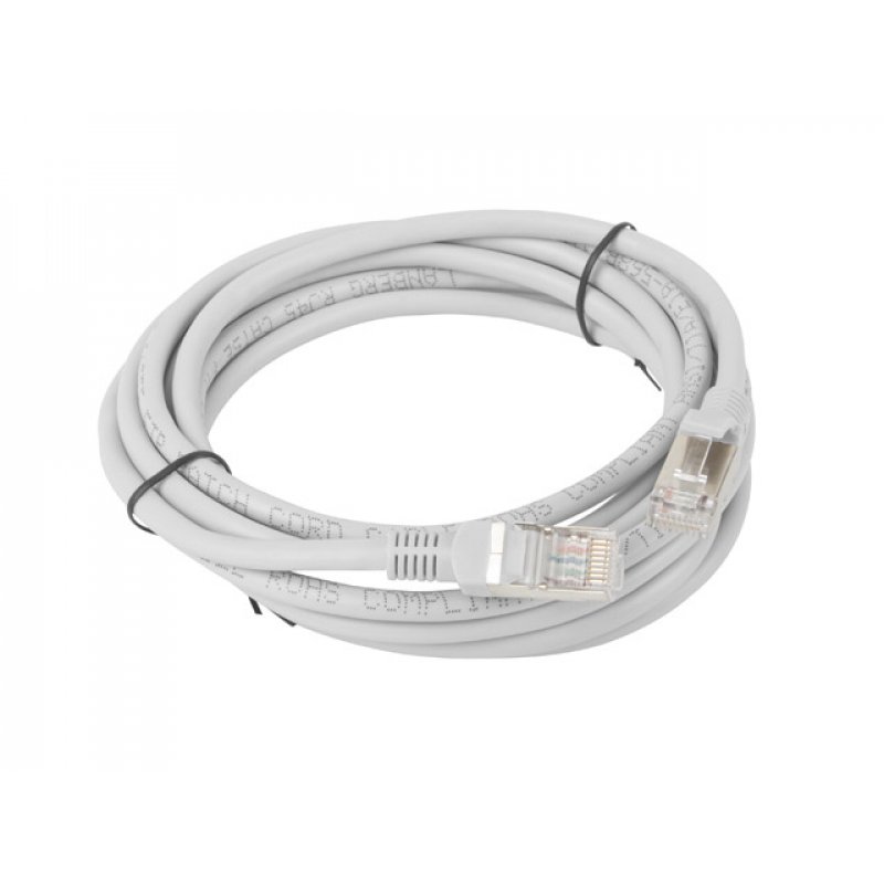 Lanberg PCF5-10CC-0300-S câble de réseau Gris 3 m Cat5e F/UTP (FTP)