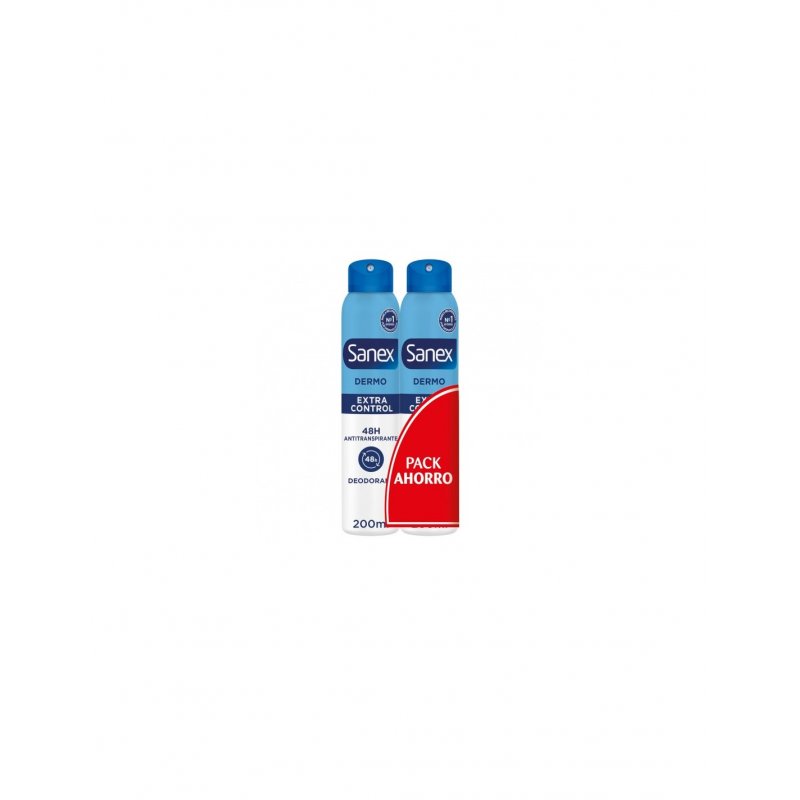 SANEX DEO SPRAY EXTRA CONTROL 200 ML DUPLO