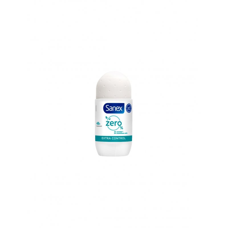 SANEX DEO ROLL ON DERMO ZERO EXTRA CONTROL 50 ML