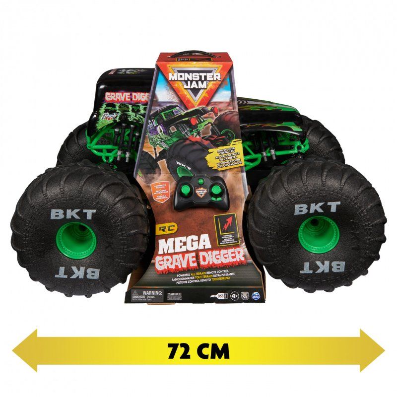 Monster Jam Mega Grave Digger RC