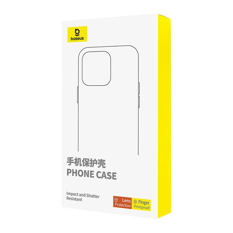 Phone Case Baseus SkyRing Magnetic with Stand for iP 15 Pro tempered-glass and cleaning kit (black)