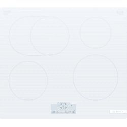 Bosch Serie 6 PIF612BB1E plaque Blanc Intégré 60 cm Plaque avec zone à induction 4 zone(s)