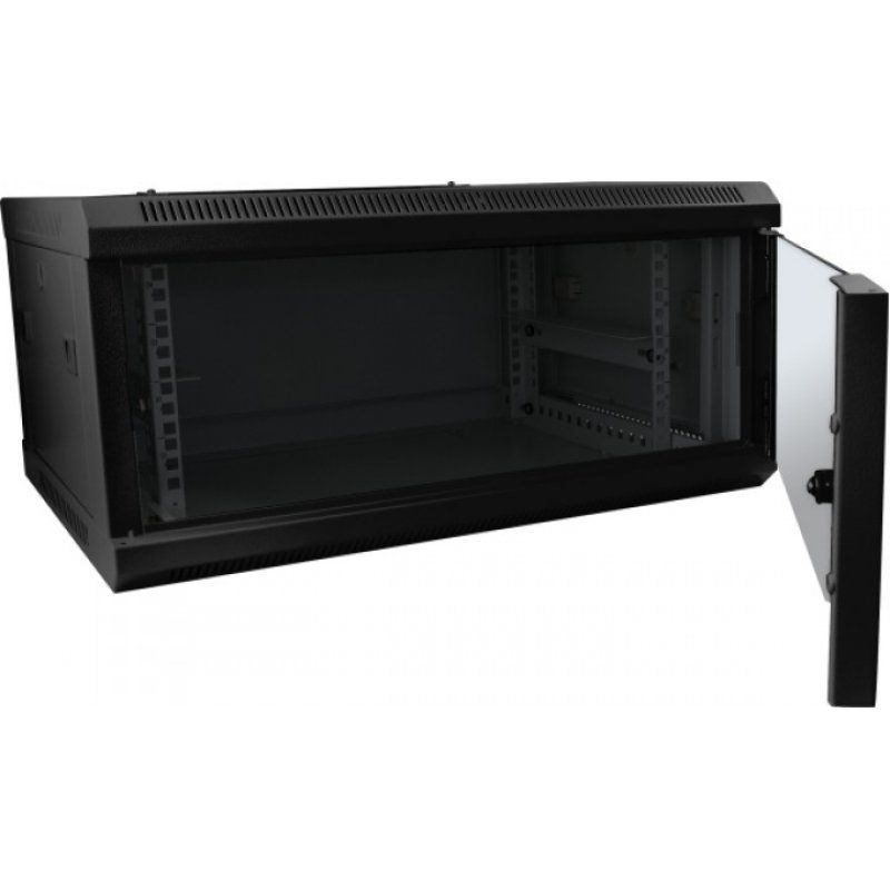 ALLNET ALL-SMC6409SCHWARZ rack cabinet 9U Wall mounted rack Black