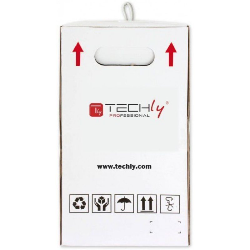 Techly ITP8-RIS-0305LO câble de réseau Noir 305 m Cat5e F/UTP (FTP)