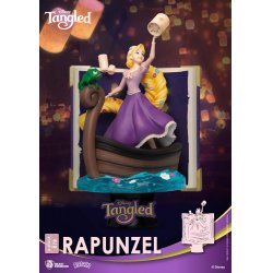 Disney diorama PVC D-Stage Story Book Series Rapunzel New Version 15 cm