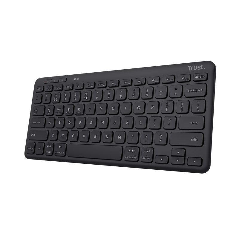 Trust Lyra keyboard Universal RF Wireless Bluetooth QWERTY US English Black