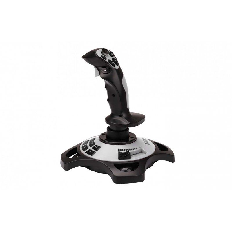 Maxx Tech MXT-JOY-PC accessoire de jeux vidéo Noir, Gris clair USB Joystick