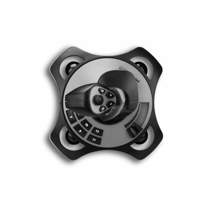 Maxx Tech MXT-JOY-PC Gaming Controller Black, Light grey USB Joystick