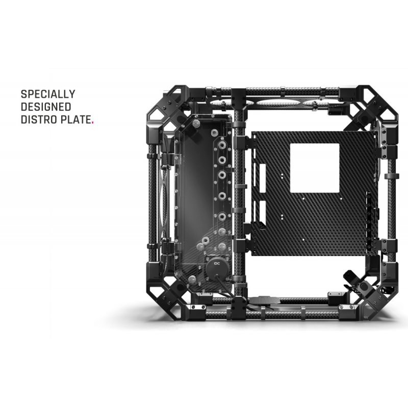 Alphacool Apex Pro Skeleton Carbon Gehäuse