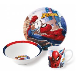 Spiderman - 3-Piece Ceramic Gift Set (78365)